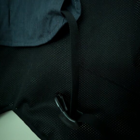 RuffWear Aira Rain Jacket Waterproof Dog Rain Coat Twilight Gray - Picture 6 of 9